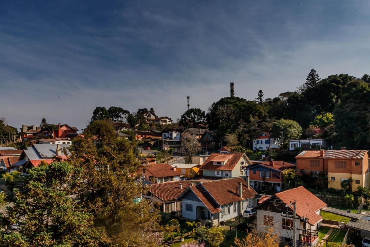 Apto Lindamente Decorado No Centro De Gramado Apartment Екстериор снимка