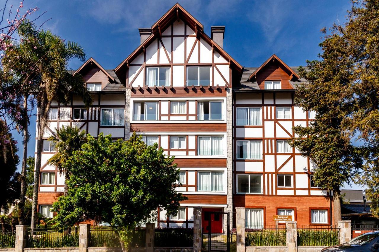 Apto Lindamente Decorado No Centro De Gramado Apartment Екстериор снимка